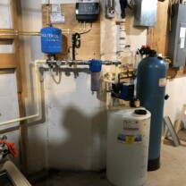 Constant Pressure System, Sediment Filter, Solution Feeder and a Carbon Tank